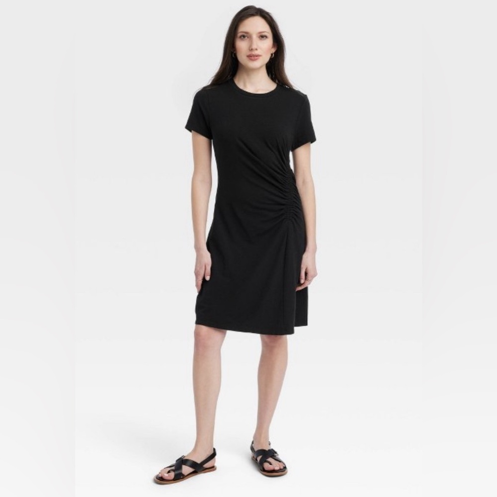 Universal Threads Black T Shirt dress - M
